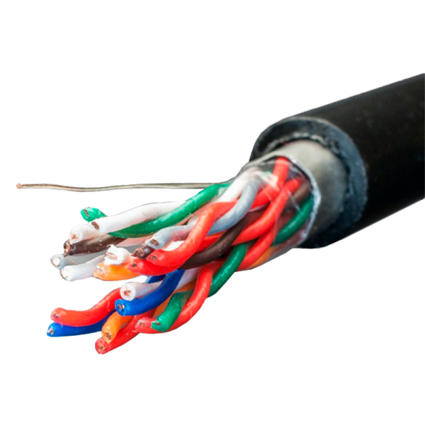 (01-1102-3) SUPRLAN FTP 5e 10x2xAWG24 Cu PE Out. 305м (RUS)