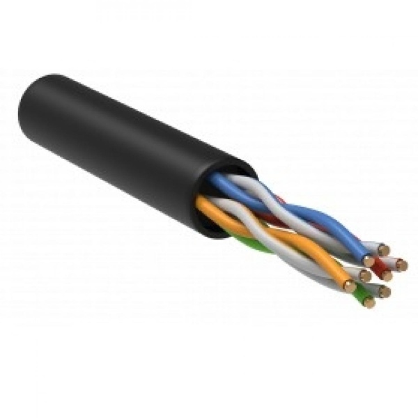 (LC3-C5E04-189) ITK Витая пара U/UTP кат.5E 4х2х24AWG LSZH/LDPE черный