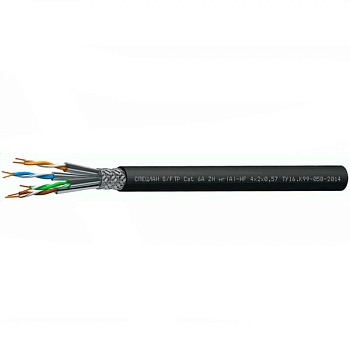 СПЕЦЛАН S/FTP Cat 6A ZH нг(А)-HF 4х2х0,57 (Спецкабель)