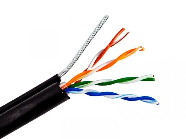 Кабель Optimus U5e-4x2x0.5 Cu (OUT) c тросом 1м