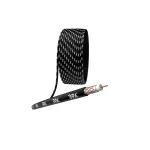 ЭРА Кабель коаксиальный RG-6U, 75 Ом, Cu/(оплётка Cu 64%), PE, цвет чёрный, бухта 100 м (6/96) (Б0044604)