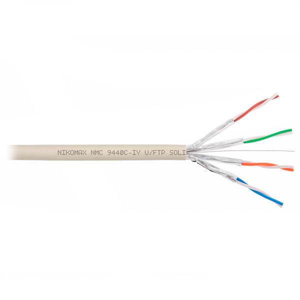 (NMC 9440L-IY) Кабель NIKOMAX U/FTP 4 пары, Кат.6 (Класс E)