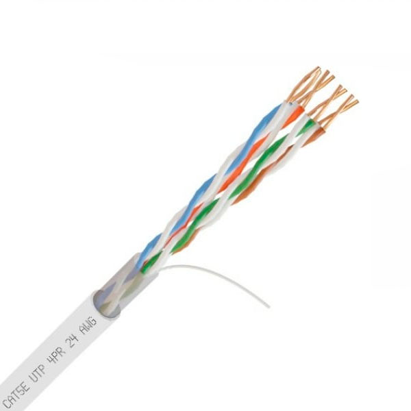 Кабель витая пара ОМЕДНЕННЫЙ NetLink NL-CCA UTP 4PR 24 AWG CAT5е бухта 50 метров ВНУТРЕННИЙ
