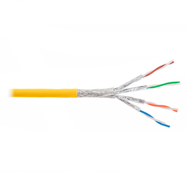 (NKL 9385C-YL) Кабель NIKOLAN S/FTP 4 пары