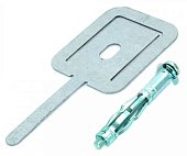 Комплекты для крепления ОКЛ с использованием дюбеля Молли М4х54 и хомута FR ПР-40 (100 шт) Промрукав (PR08.5209)