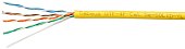 Cabeus UTP-4P-Cat.5e-SOLID-LSZH-YL-100 Внутренняя неэкранированная витая пара (9780c-5)