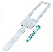 Комплекты для крепления ОКЛ с использованием дюбеля Молли М5х37 и хомута FR ПР-60 (100 шт) Промрукав (PR08.5210)