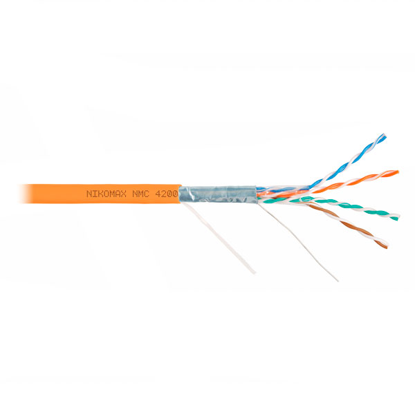 (NMC 4200C-OR) Кабель витая пара NIKOMAX F/UTP 4 пары, Кат.5e (Класс D)
