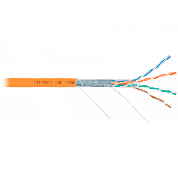 (NMC 2200C-OR) Кабель витая пара NIKOMAX F/UTP 4 пары, Кат.5e (Класс D)
