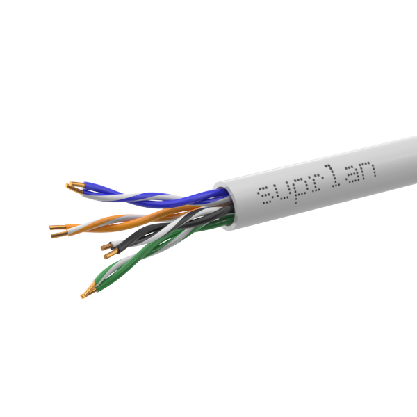(01-0354) Кабель витая пара SUPRLAN Standard UTP 5e 6х(4x2xAWG24) Cu PVC In. 305м (RUS)