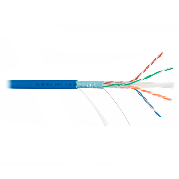 (NMC 4240C-BL) Кабель витая пара NIKOMAX F/UTP 4 пары, Кат.6 (Класс E)