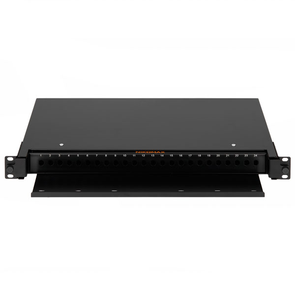 (NMF-RP24FC-TS-P1-1U-BK) Оптический кросс NIKOMAX 19"