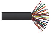 (LC3-C5E25-139) ITK Витая пара U/UTP кат.5E 25х2х24AWG LDPE черный (305м)