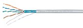 Cabeus FTP-4P-Cat.5e-SOLID-LSLTx-GY Внутренняя экранированная витая пара (11791c)