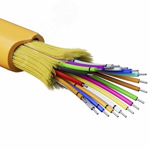 (RNDT2C18OR03-E) Кабель волоконно-оптический, распределительный, нг(A)-HFLTx, 18 ОВ, категорияOM2 (G.651.1) плотный буфер, 0,4 кН (500 м/уп)