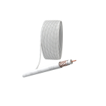 ЭРА Кабель коаксиальный RG-6U, 75 Ом, Cu/(оплётка Cu 64%), PVC, цвет белый, бухта 100 м (4/96) (Б0044603)