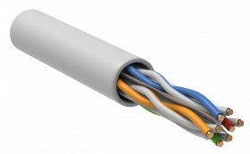 (LC1-C604-128) ITK Витая пара U/UTP кат.6 4х2х23AWG LSLTx белый (305м)