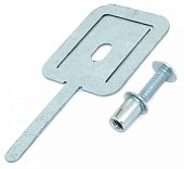 Комплекты для крепления ОКЛ с использованием винта, заклепки и хомута FR ПР-40 (100 шт) Промрукав (PR08.5204)