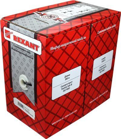 (01-0044) Кабель UTP 4PR 24AWG CAT5e 305м STRANDED REXANT (01-0044) Кабель UTP 4PR 24AWG CAT5e 305м STRANDED REXANT
