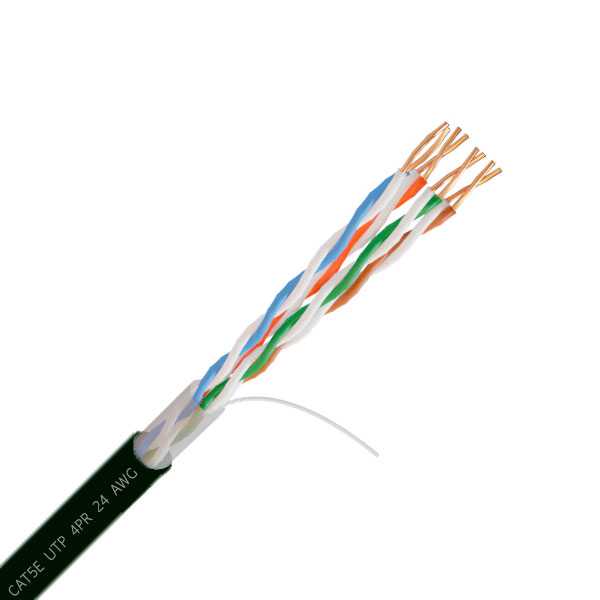 Кабель витая пара ОМЕДНЕННЫЙ NetLink NL-CCA UTP 4PR 24 AWG CAT5е 305м ВНЕШНИЙ