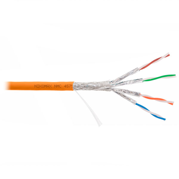 (NMC 4575C-OR) Кабель NIKOMAX S/FTP 4 пары, Кат.7a (Класс Fa)