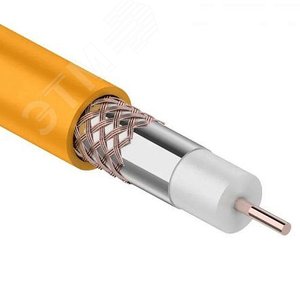 (01-2654) Кабель RG-6 нг(А)-HF, (64%), 75 Ом, 100М REXANT