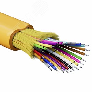 (RNDT2C24OR03-E) Кабель волоконно-оптический, распределительный, нг(A)-HFLTx, 24 ОВ, категорияOM2 (G.651.1) плотный буфер, 0,4 кН (500 м/уп)