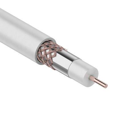 (01-2233) Кабель RG-6U+CU, (75%), 75 Ом, 305м., белый REXANT (01-2233) Кабель RG-6U+CU, (75%), 75 Ом, 305м., белый REXANT