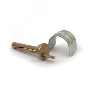 Комплекты для крепления ОКЛ с использованием анкер-клина и скобы СМО d16-17 мм (100 шт) Промрукав (PR08.5022)