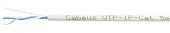 Cabeus UTP-1P-Cat.5e-SOLID-LSZH-GY-100 Внутренняя неэкранированная витая пара (11149c-5)