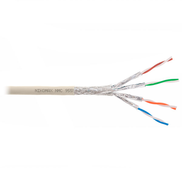 (NMC 9555L-IY) Кабель NIKOMAX S/FTP 4 пары, Кат.6a (Класс Eа)