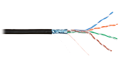 (NMC 4200C-BK) Кабель витая пара NIKOMAX F/UTP 4 пары, Кат.5e (Класс D)