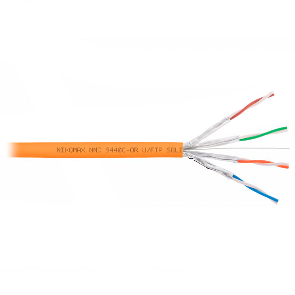 (NMC 9440C-OR) Кабель NIKOMAX U/FTP 4 пары, Кат.6 (Класс E)