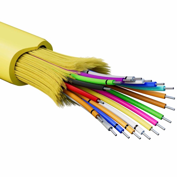 (RNDT9C18YL03-E) Кабель волоконно-оптический, распределительный, нг(A)-HFLTx, 18 ОВ,категорияOS2 (G.652.D) плотный буфер, 0,4 кН (500 м/уп)