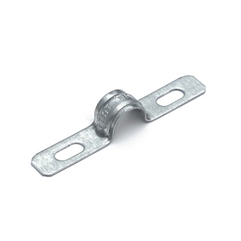 Скоба металлическая двухлапковая усиленная противопожарная СМДУ d10-11 мм (100 шт/уп) Промрукав (PR13.02409)