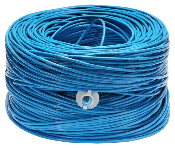 Cabeus UTP-4P-Cat.5e-SOLID-BL- Внутренняя неэкранированная витая пара по метрам (7248c-2)