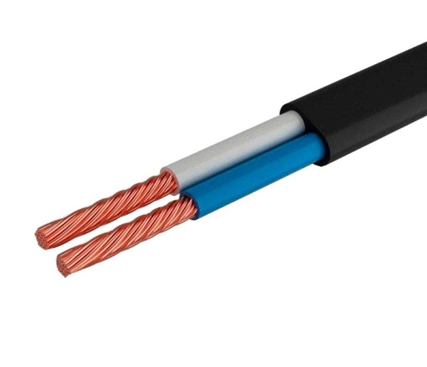 (01-8087-6) Провод ШВВП 2х0,75 мм², 200 м., черный, ГОСТ