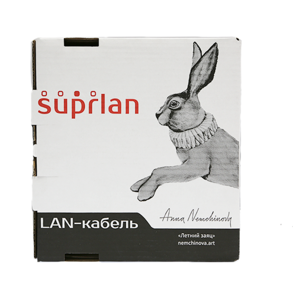 (01-0332-1) SUPRLAN Standard UTP 5e 4x2xAWG24 Cu PVC In. 100м (RUS)