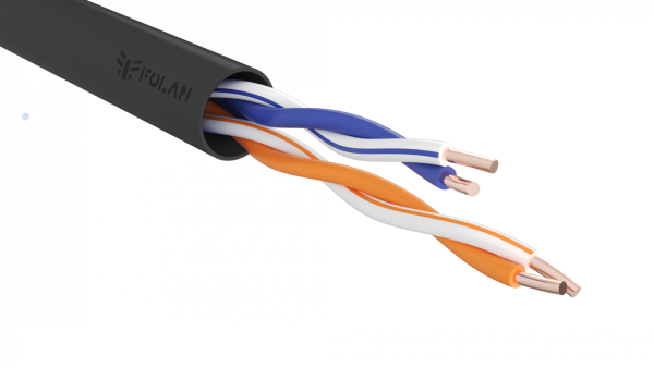 FOLAN U/UTP Cat 5e PE 2х2х0,52 (U22052PE)