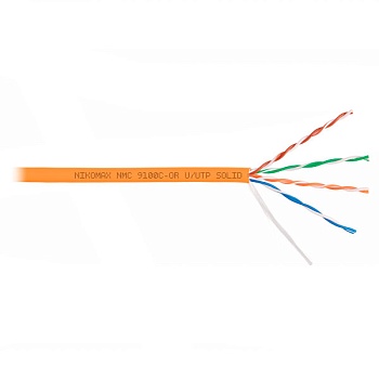 (NMC 9100C-OR) Кабель витая пара NIKOMAX U/UTP 4 пары, Кат.5e (Класс D)