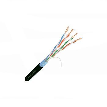 Кабель ОМЕДНЕННЫЙ NetLink NL-CCA FTP 4PR 24 AWG CAT5е 305м ВНЕШНИЙ