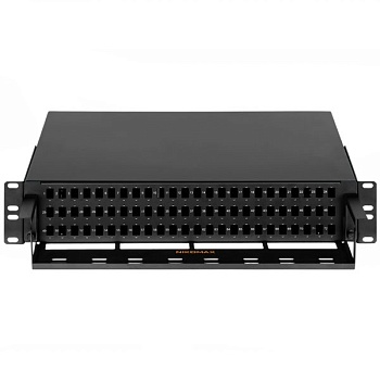 (NMF-RP72SC-SH-P-2U-BK) Оптический кросс NIKOMAX 19" Premium Line, 2U