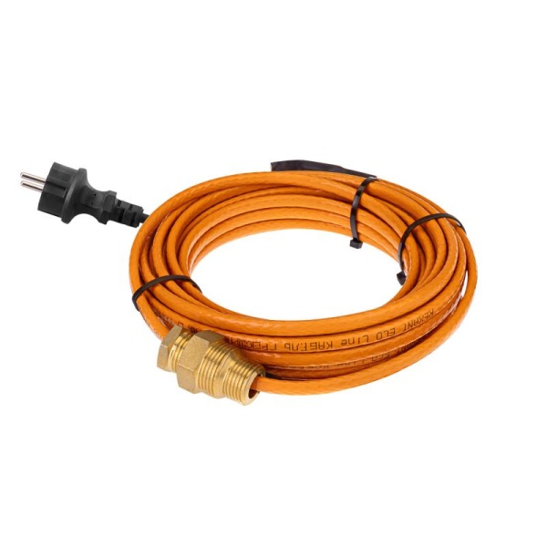 (51-0605) Греющий саморегулирующийся кабель (комплект в трубу) 10HTM2-CT (10м/100Вт) REXANT