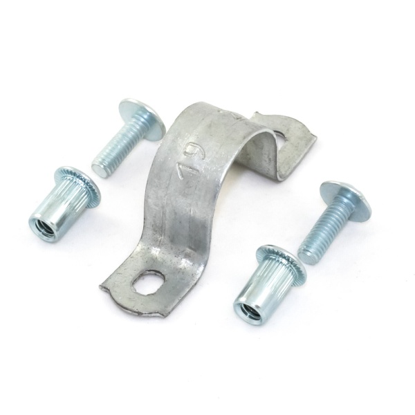 Комплекты для крепления ОКЛ с использованием винта, заклепки и скобы СМД d19-20 мм (100 шт) Промрукав (PR08.5031)