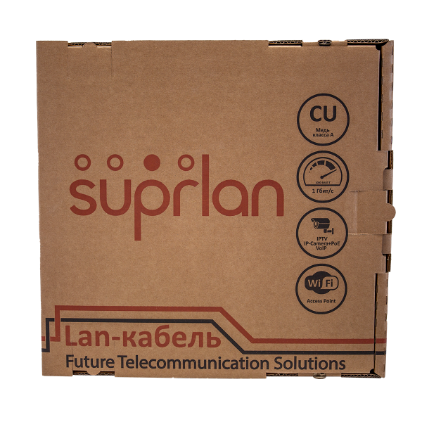 (01-1032-1) Кабель SUPRLAN Premium FTP Cat.5e 4x2x0,51 Cu LSZH нг(А)-HF Indoor 305м