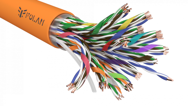 FOLAN U/UTP Cat 5e PVC 50х2х0,52 (U502052PVC)