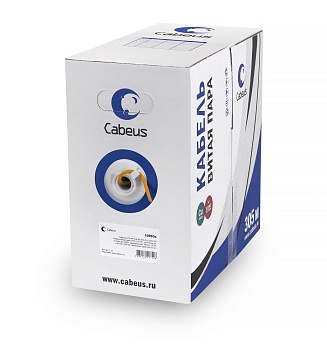 Cabeus UTP-4P-Cat.6-SOLID-LSZH- Внутренняя неэкранированная витая пара по метрам (7259c-1)