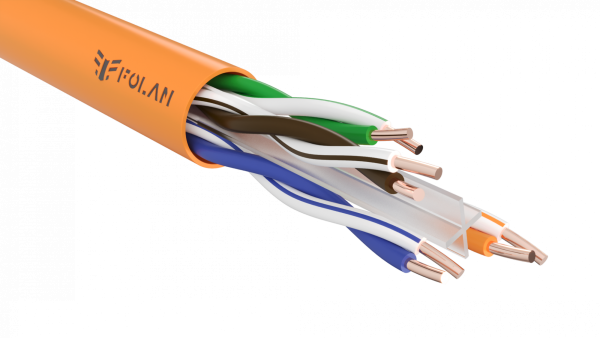 FOLAN U/UTP Cat 6 ZH нг(А)-HF 4х2х0,57 (U42057ZHHF)