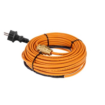 (51-0608) Греющий саморегулирующийся кабель (комплект в трубу) 10HTM2-CT (25м/250Вт) REXANT