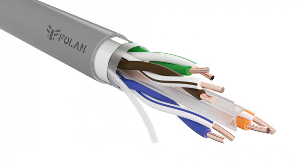 FOLAN F/UTP Cat 6 PVC 4х2х0,57 (FU42057PVC)